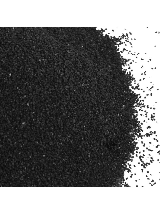 AKVAARIUMILIIV, 10 KG, MUST, 0,2-2 MM