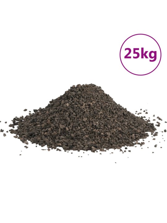 Basalt kivim, 25 kg, must, 3-5 mm