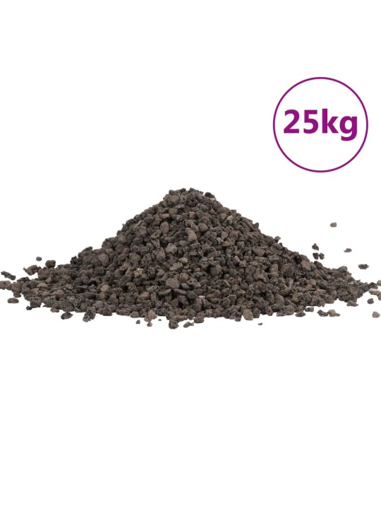 BASALT KIVIM, 25 KG, MUST, 5-8 MM