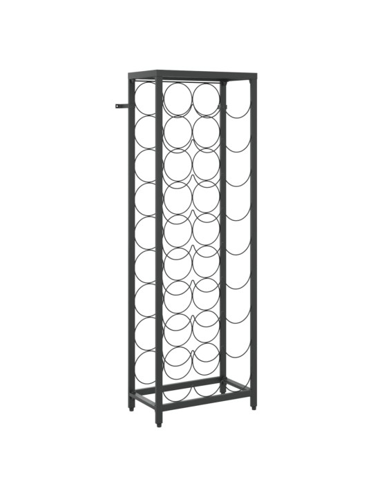 VEINIRIIUL 27 PUDELILE, MUST, 34 X 18 X 100 CM, SEPISTATUD RAUD