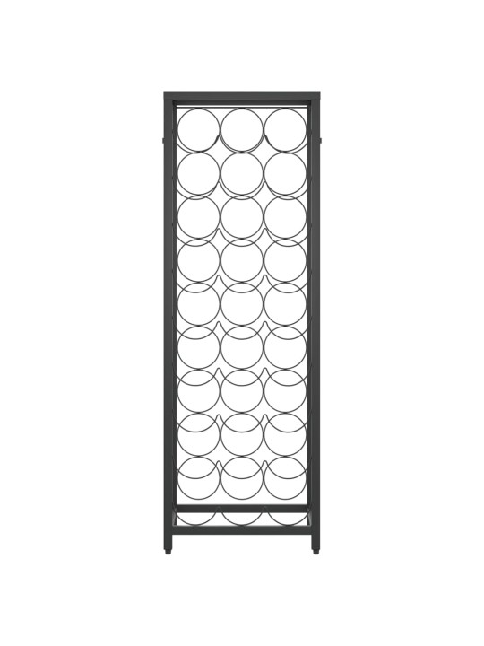 VEINIRIIUL 27 PUDELILE, MUST, 34 X 18 X 100 CM, SEPISTATUD RAUD