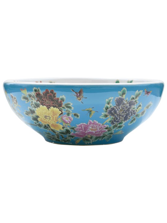 VALAMU TÖÖPINNALE, MITMEVÄRVILINE, ÜMAR, Φ41X14 CM, KERAAMILINE