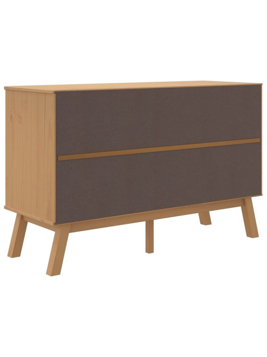 PUHVETKAPP "OLDEN", VALGE JA PRUUN, 114X43X73,5 CM, MÄNNIPUIT