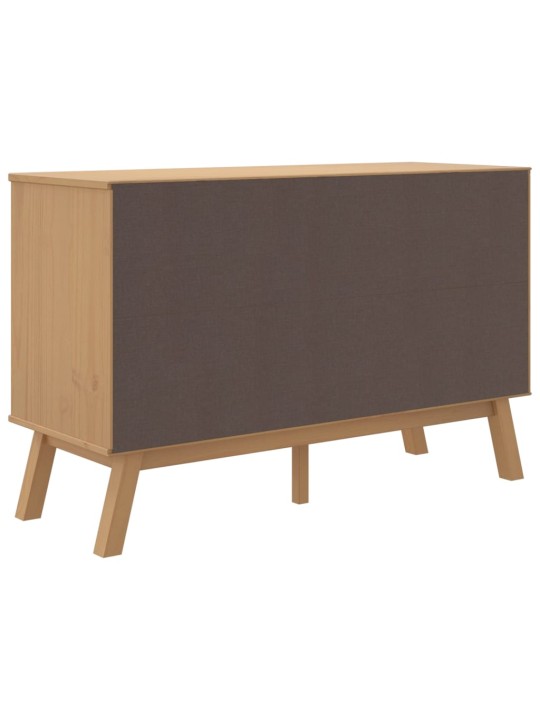 PUHVETKAPP "OLDEN", VALGE JA PRUUN, 114X43X73,5 CM, MÄNNIPUIT