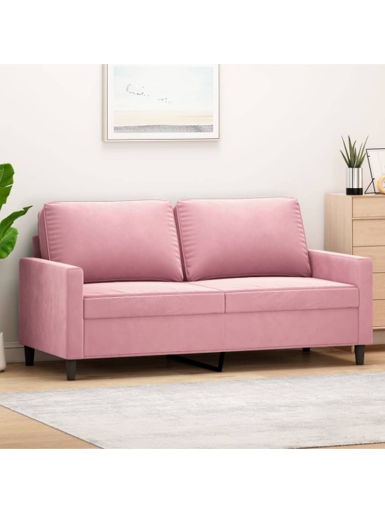2-KOHALINE DIIVAN, ROOSA, 140 CM, SAMET