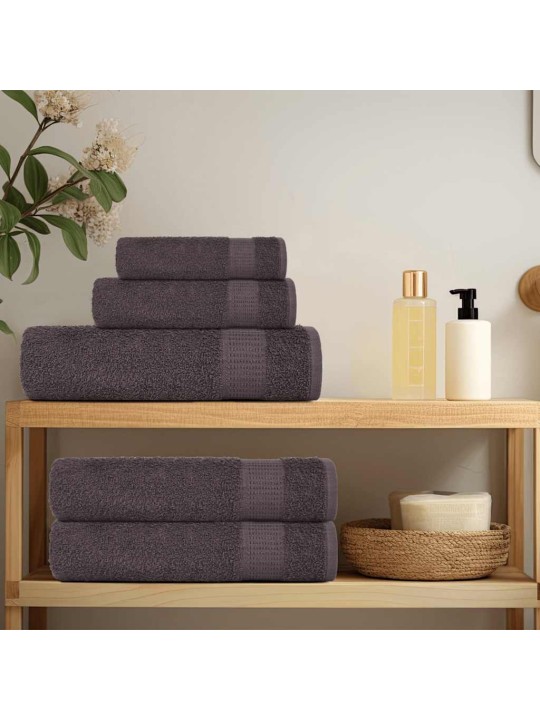 RÄTIKUD 4 TK, ANTRATSIITHALL, 100X200 CM, 360 GSM, 100% PUUVILL