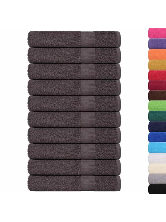 RÄTIKUD 10 TK, ANTRATSIITHALL, 100X200CM, 360 GSM, 100% PUUVILL