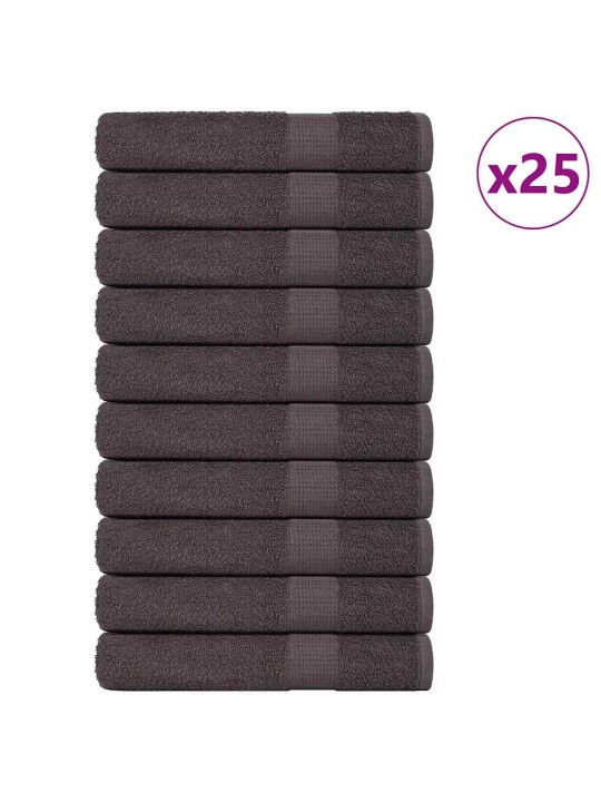 RÄTIKUD 25 TK, ANTRATSIITHALL, 100X200CM, 360 GSM, 100% PUUVILL