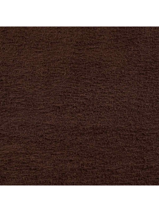 Saunalinad 10 tk, pruun, 100x150 cm, 360 gsm, 100% puuvill