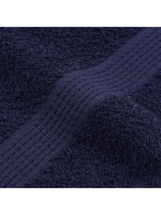SAUNALINAD 2 TK, TUMESININE, 100X150 CM, 360 GSM, 100% PUUVILL