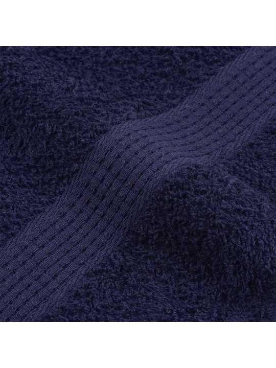 SAUNALINAD 4 TK, TUMESININE, 100X150 CM, 360 GSM, 100% PUUVILL