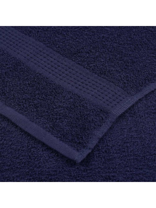 SAUNARÄTIKUD 4 TK, TUMESININE, 80X200 CM, 360 GSM, 100% PUUVILL
