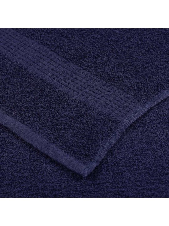 RÄTIKUD 4 TK, TUMESININE, 100X200 CM, 360 GSM, 100% PUUVILL