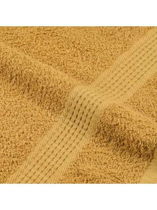 SAUNARÄTIKUD 4 TK, KULDNE, 80X200 CM, 360 GSM, 100% PUUVILL