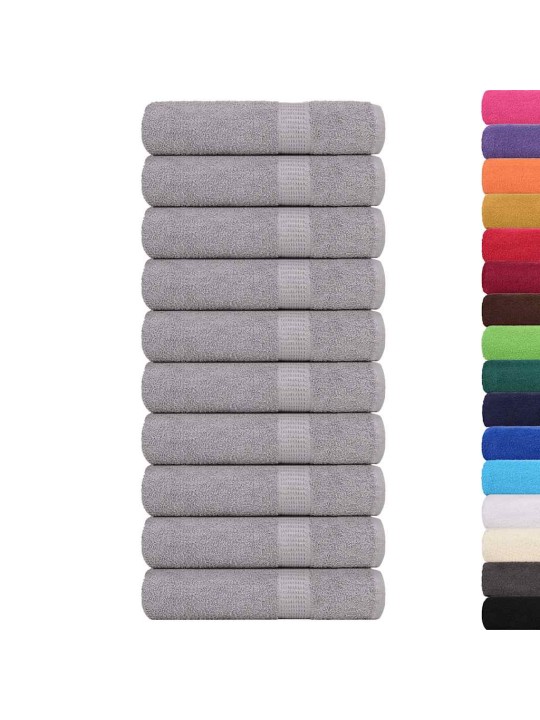 SAUNALINAD 10 TK, HALL, 100X150 CM, 360 GSM, 100% PUUVILL
