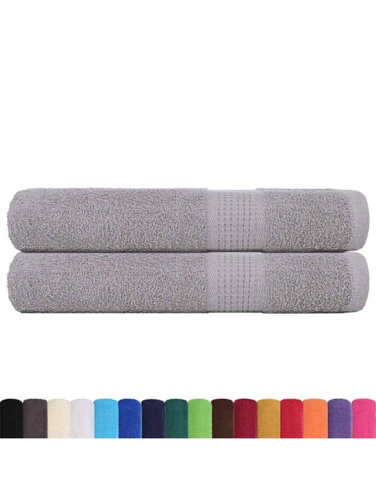 SAUNARÄTIKUD 2 TK, HALL, 80X200 CM, 360 GSM, 100% PUUVILL
