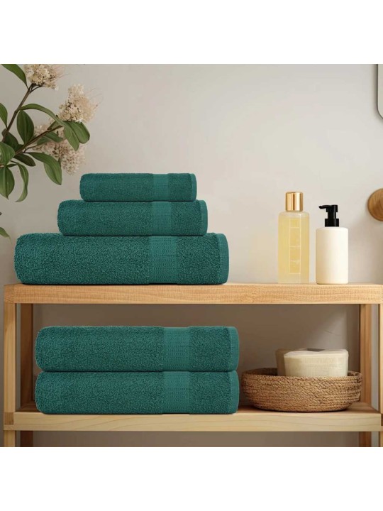 SAUNALINAD 4 TK, ROHELINE, 100X150 CM, 360 GSM, 100% PUUVILL