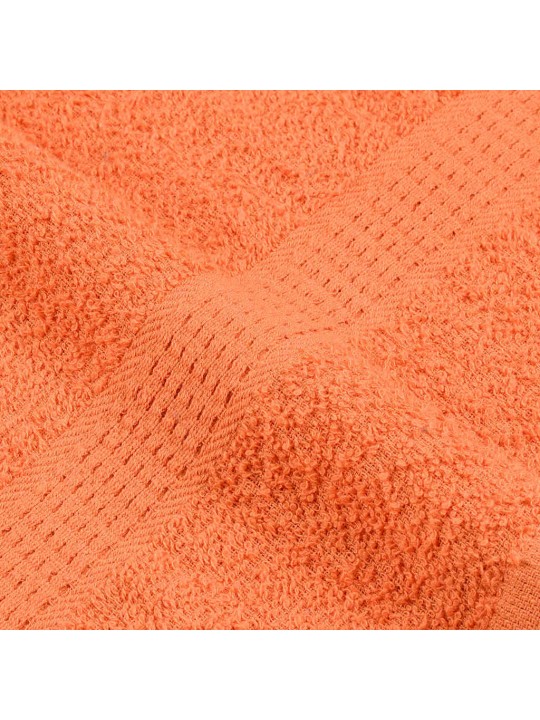 12-osaline rätikute komplekt, oranž, 360 gsm 100% puuvill