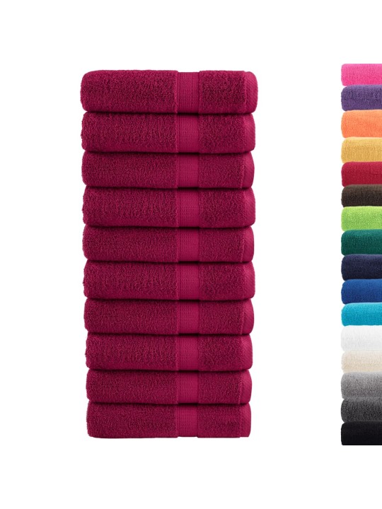 SAUNALINA SOLUND 10 TK, BORDOOPUNANE, 70X140 CM, 600 GSM
