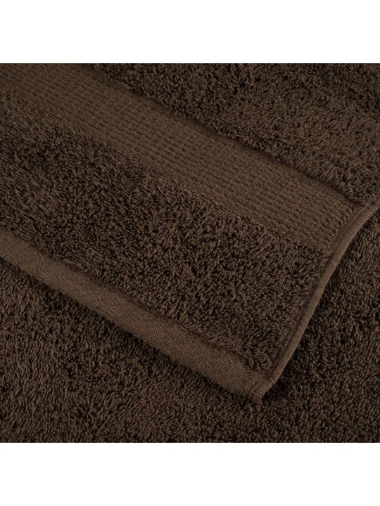 SAUNALINA SOLUND 4 TK, PRUUN, 100 X 150 CM, 600 GSM