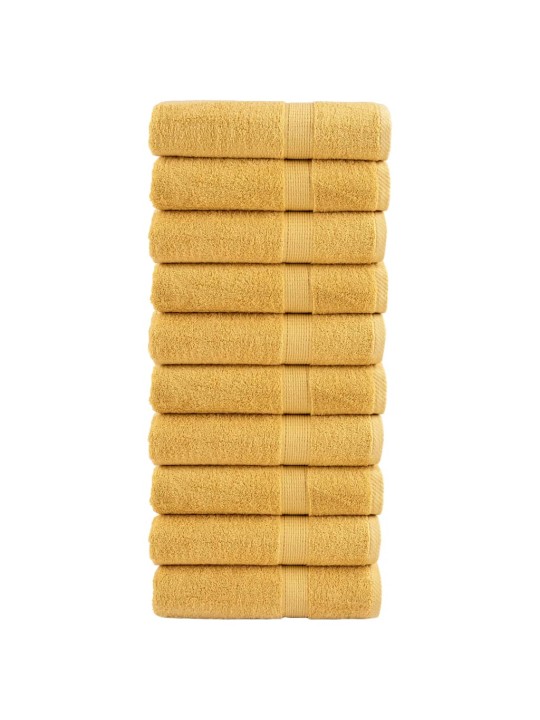 SAUNALINA SOLUND 10 TK, KULDNE, 70X140 CM, 600 GSM