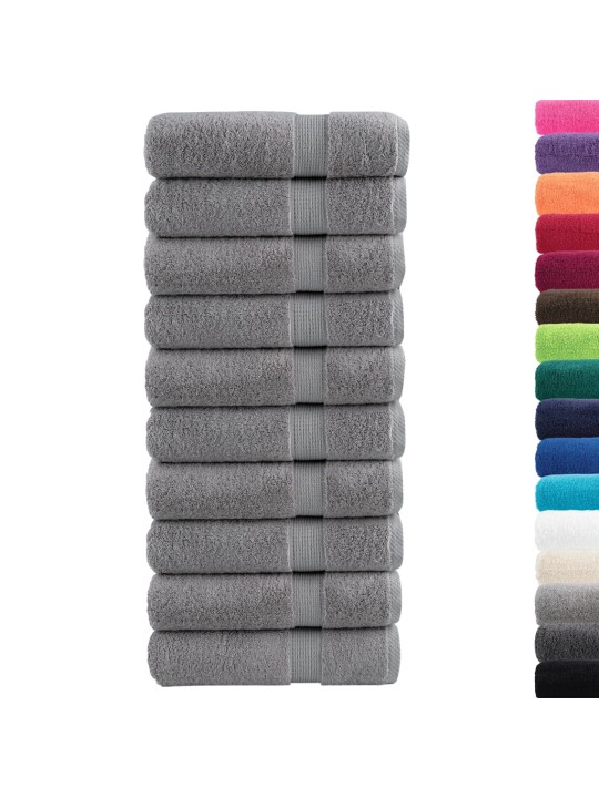 SAUNALINA SOLUND 10 TK, HALL, 70X140 CM, 600 GSM