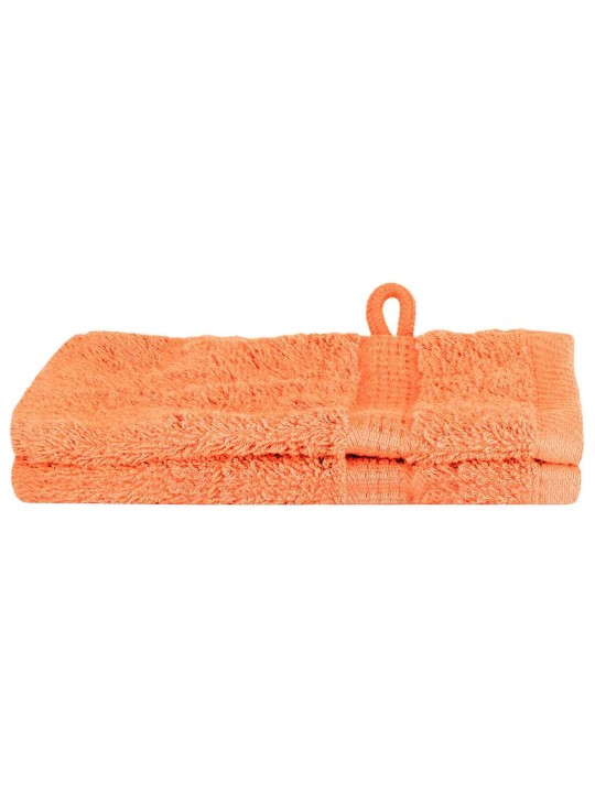 Pesulapid 2 tk oranž puuvill