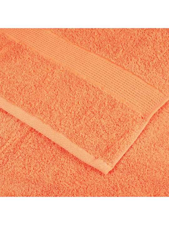 SAUNALINA SOLUND 4 TK, ORANŽ, 70X140 CM, 600 GSM
