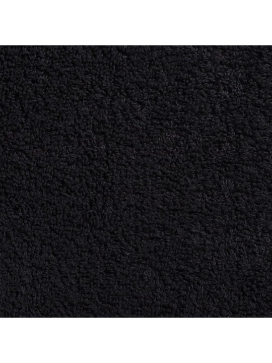 VÄIKESED RÄTIKUD SOLUND 10 TK, MUST, 30X30 CM, 600 GSM