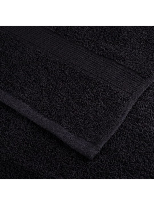 KÄTERÄTIKUD SOLUND 10 TK, MUST, 100X200 CM, 600 GSM