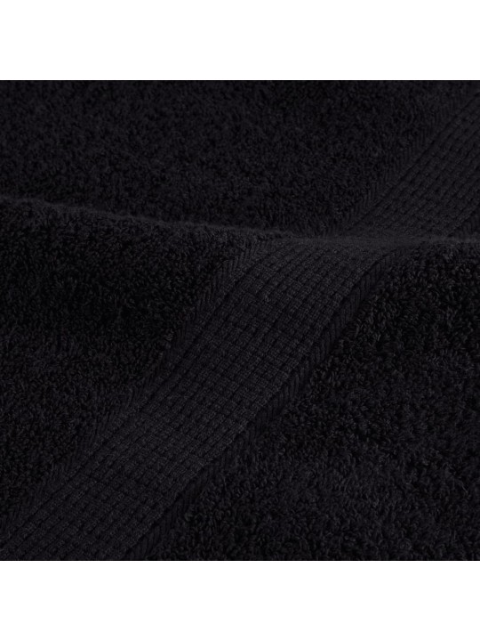KÄTERÄTIKUD SOLUND 10 TK, MUST, 100X200 CM, 600 GSM