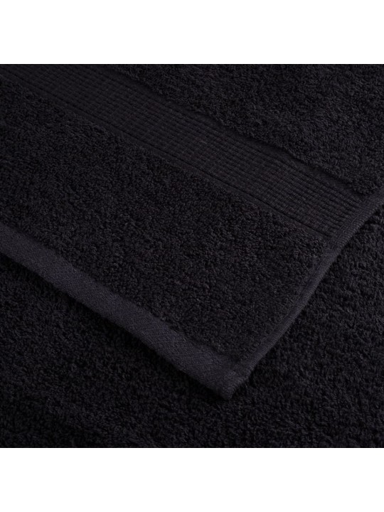RÄTIKUD SOLUND 2 TK, MUST, 100X200 CM, 600 GSM