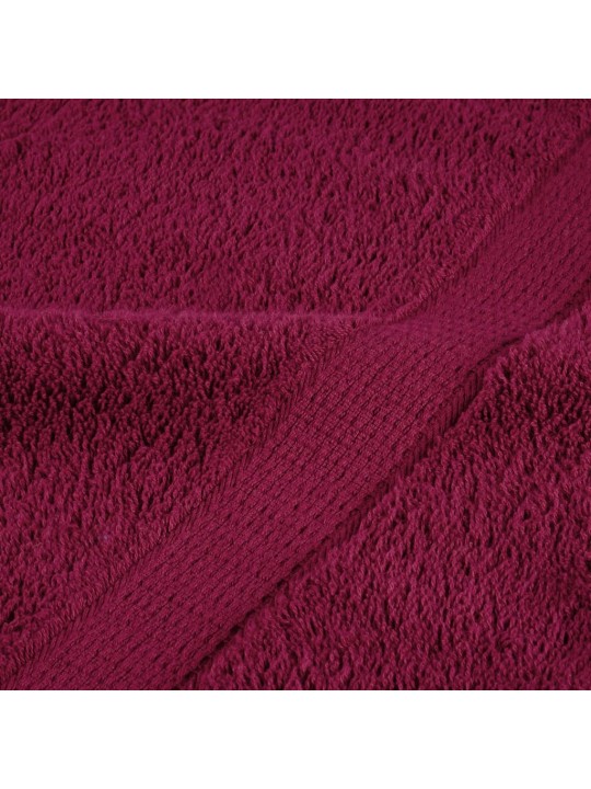 12-OSALINE RÄTIKUTE KOMPLEKT SOLUND, VEINIPUNANE, 600 GSM