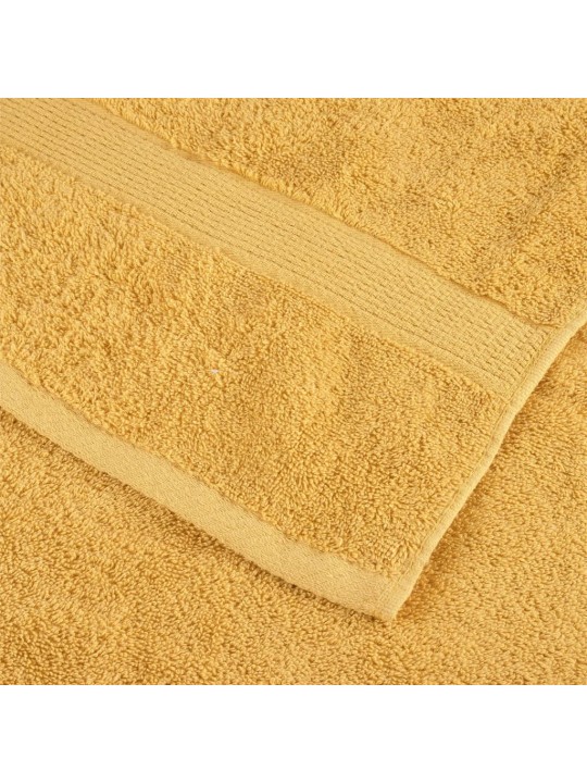 12-OSALINE RÄTIKUTE KOMPLEKT SOLUND, KULDNE, 600 GSM