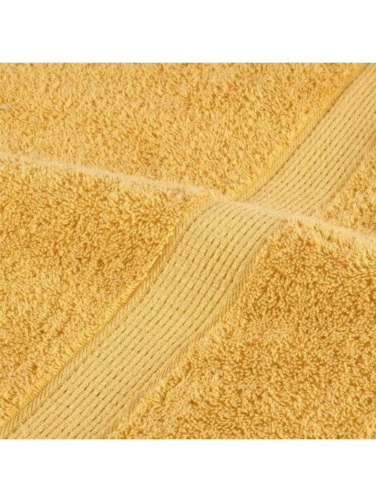 12-OSALINE RÄTIKUTE KOMPLEKT SOLUND, KULDNE, 600 GSM