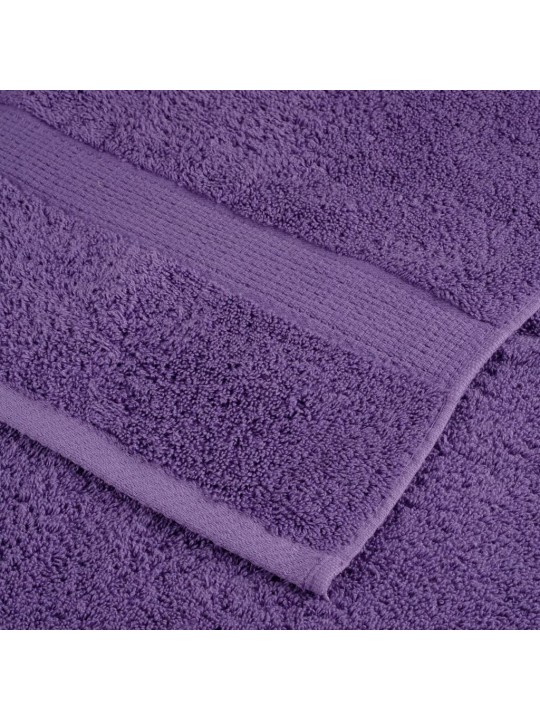12-OSALINE RÄTIKUTE KOMPLEKT SOLUND, LILLA, 600 GSM