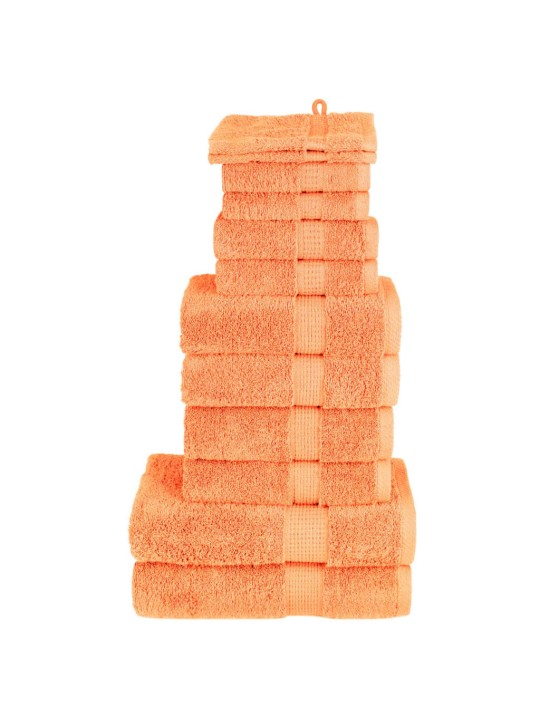 12-OSALINE RÄTIKUTE KOMPLEKT SOLUND, ORANŽ, 600 GSM