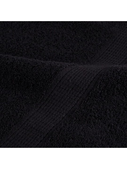 12-OSALINE RÄTIKUTE KOMPLEKT SOLUND, MUST, 600 GSM