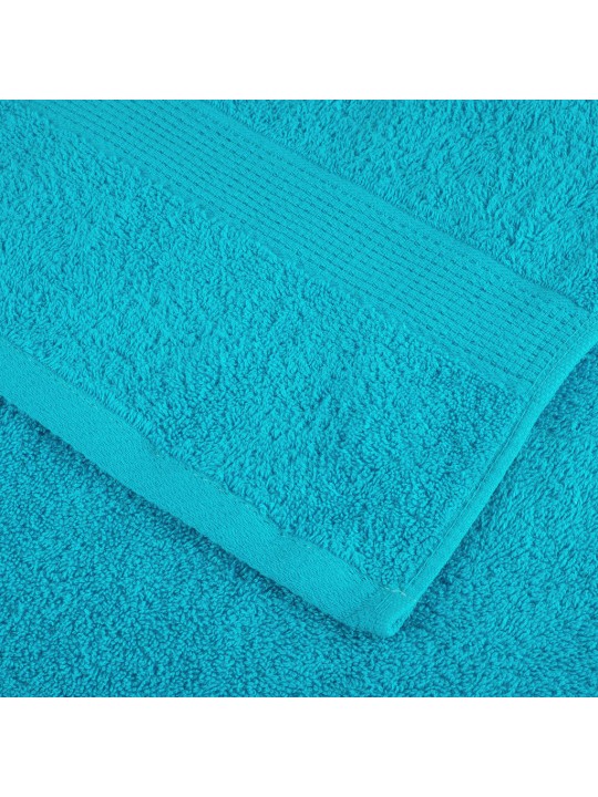12-OSALINE RÄTIKUTE KOMPLEKT SOLUND, TÜRKIISSININE, 600 GSM