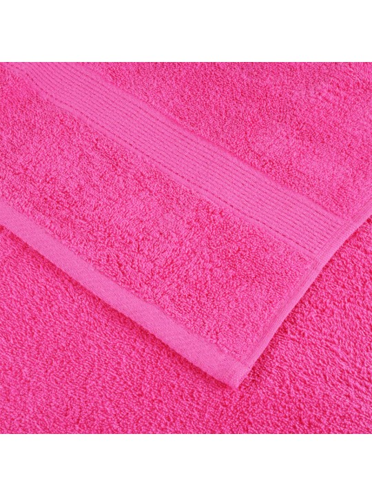 12-OSALINE RÄTIKUTE KOMPLEKT SOLUND, ROOSA, 600 GSM