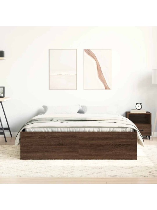 VOODIRAAM, PRUUN TAMM, 160 X 200 CM