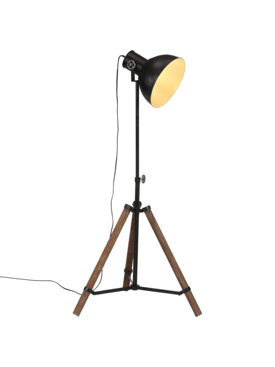 PÕRANDALAMP, 25 W, MUST, 75 X 75 X 90-150 CM, E27