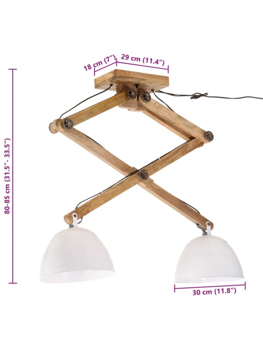 Laelamp, 25 W, valge, 29 x 18 x 85 cm, e27