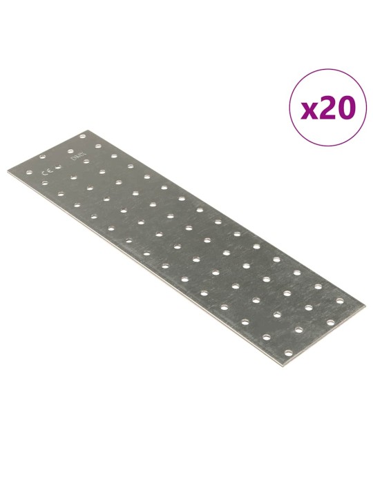 NAELUTUSPLAADID 20 TK, 2 MM, 300X80 MM, TSINGITUD TERAS