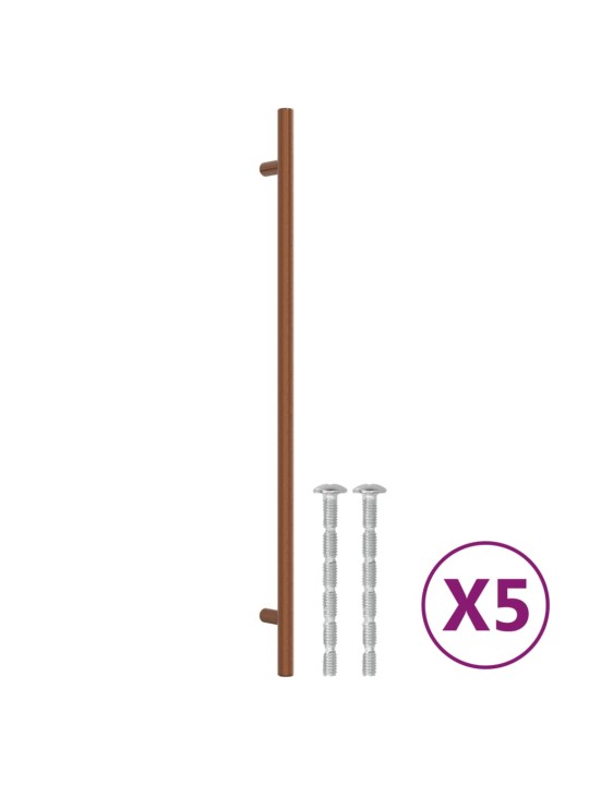 Kapi käepidemed 5 tk, pronks, 320 mm, roostevaba teras