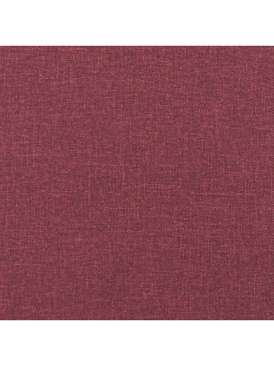 Seljatoega pink, veinipunane, 120 x 62 x 75,5 cm, kangas