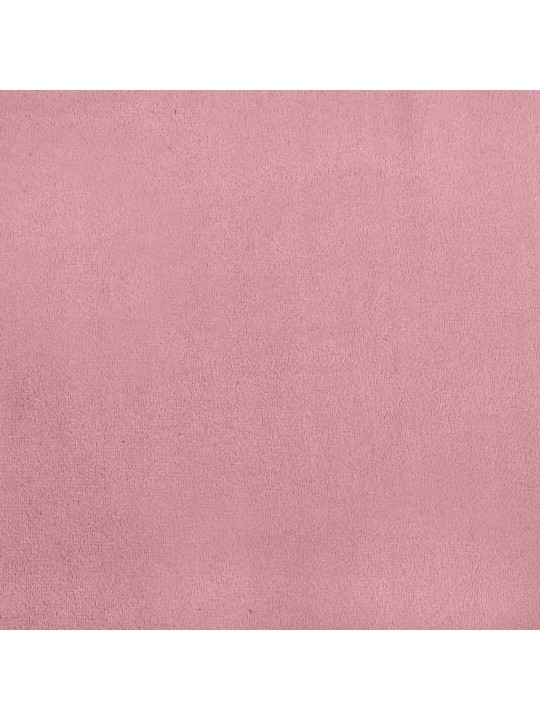 Pink koos patjadega, roosa, 120,5 x 65 x 75 cm, samet