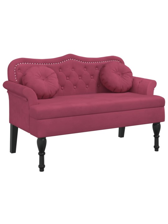 PINK KOOS PATJADEGA, VEINIPUNANE, 120,5 X 65 X 75 CM, SAMET