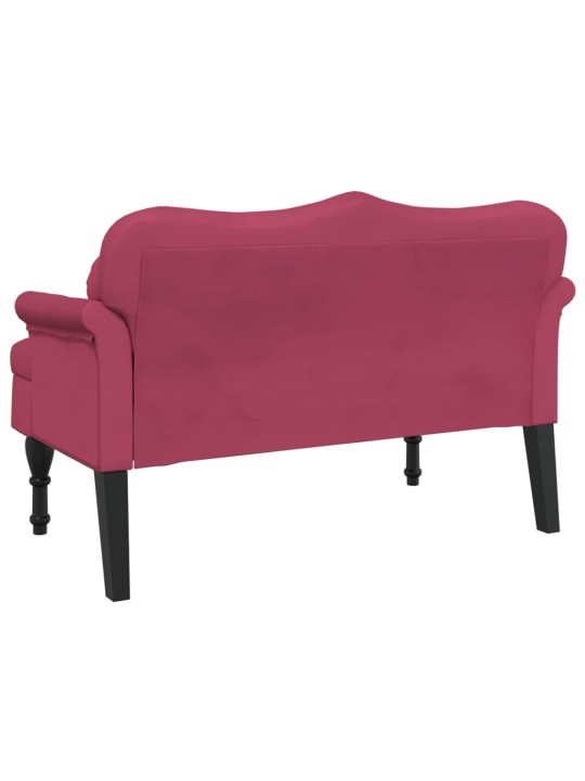 PINK KOOS PATJADEGA, VEINIPUNANE, 120,5 X 65 X 75 CM, SAMET