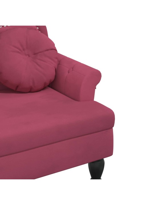 PINK KOOS PATJADEGA, VEINIPUNANE, 120,5 X 65 X 75 CM, SAMET